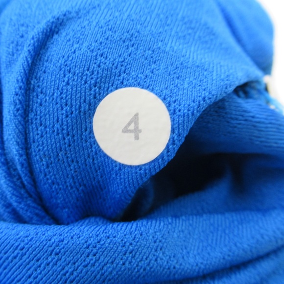 Lululemon Daily Yoga Jacket Beaming Classic Stripe Polar Cream Beaming Blue 4 - Picture 5 of 12